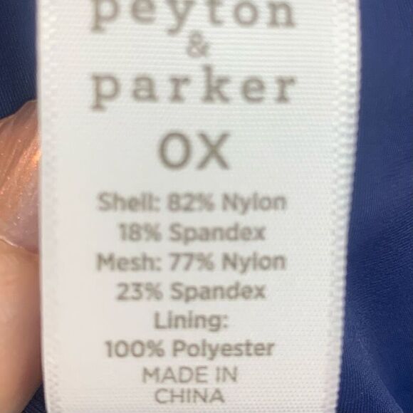 Peyton & Parker Blue Tankini Set Size 0X New - Picture 6 of 10